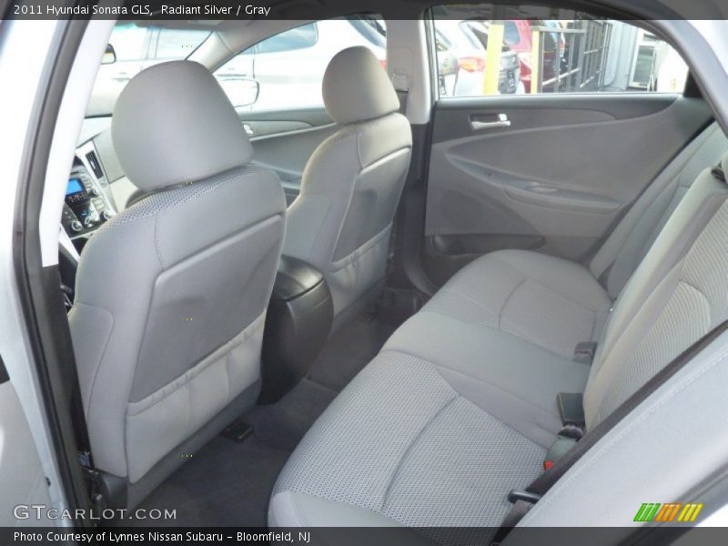 Radiant Silver / Gray 2011 Hyundai Sonata GLS