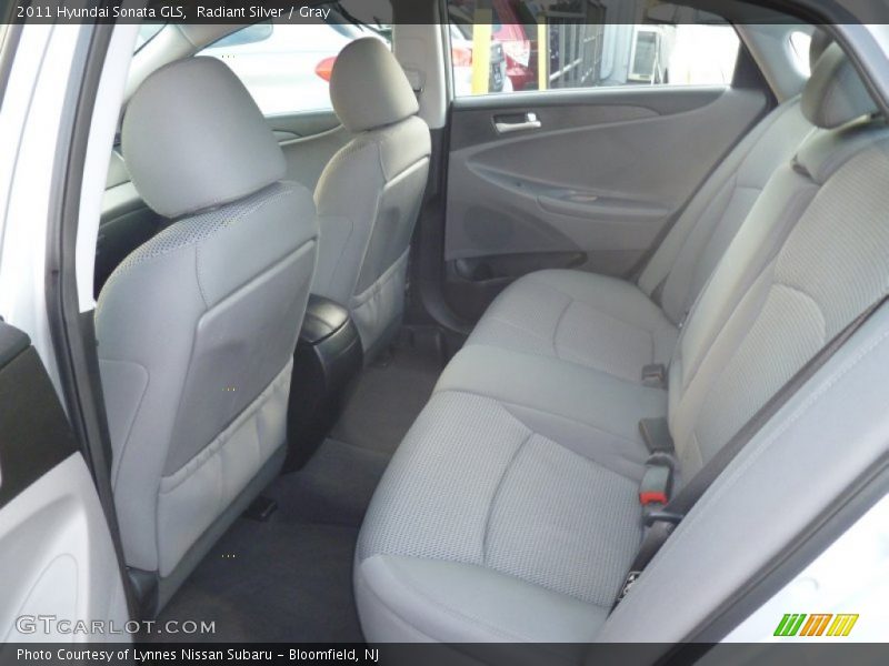 Radiant Silver / Gray 2011 Hyundai Sonata GLS