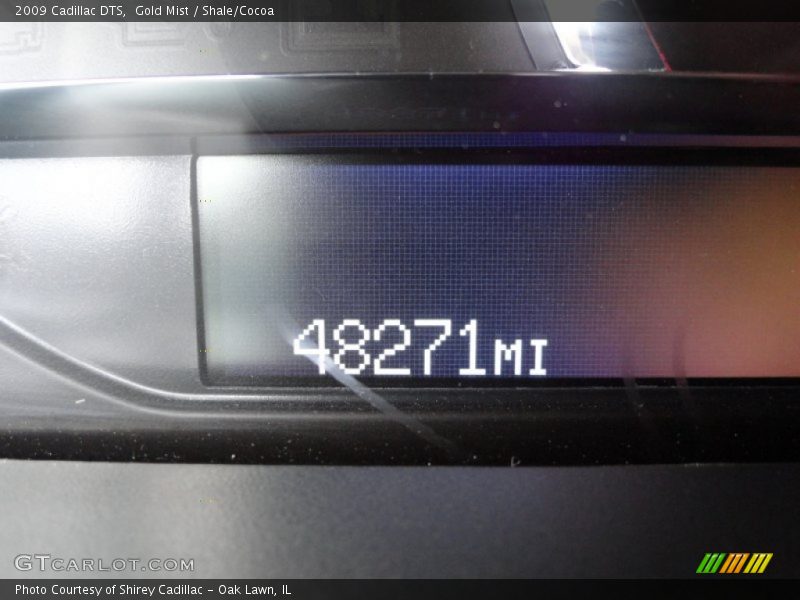 Gold Mist / Shale/Cocoa 2009 Cadillac DTS