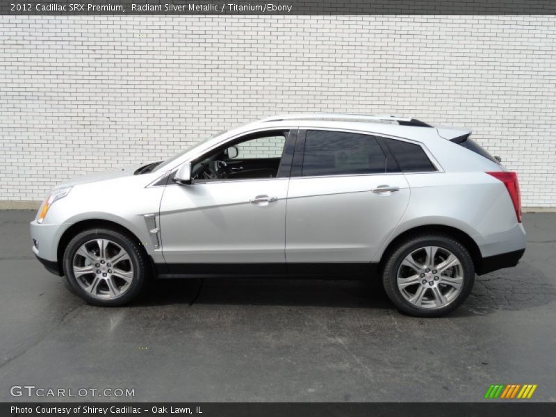  2012 SRX Premium Radiant Silver Metallic