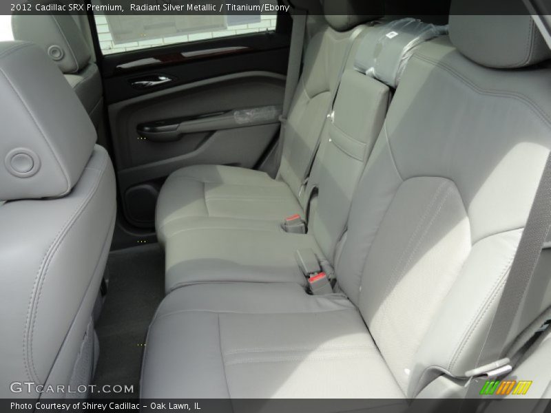 Rear Seat of 2012 SRX Premium