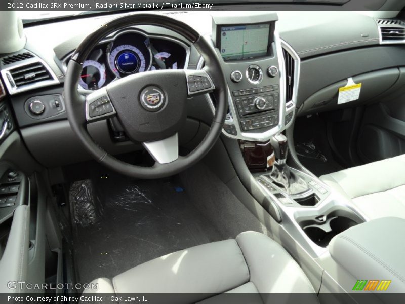 Titanium/Ebony Interior - 2012 SRX Premium 