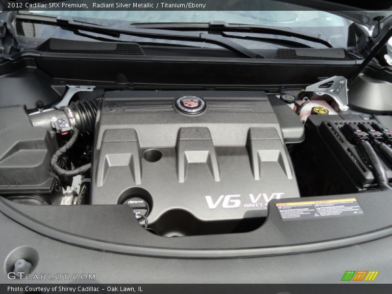  2012 SRX Premium Engine - 3.6 Liter DI DOHC 24-Valve VVT V6