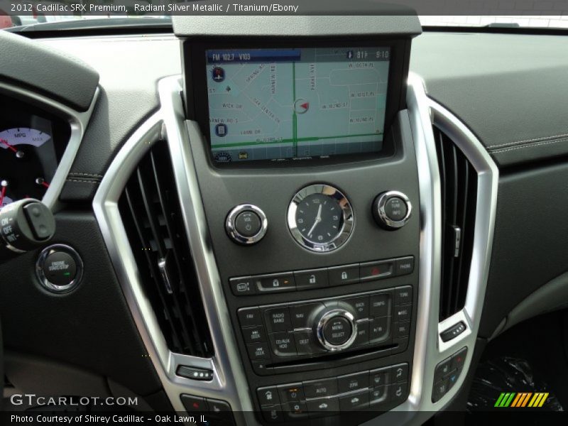 Controls of 2012 SRX Premium