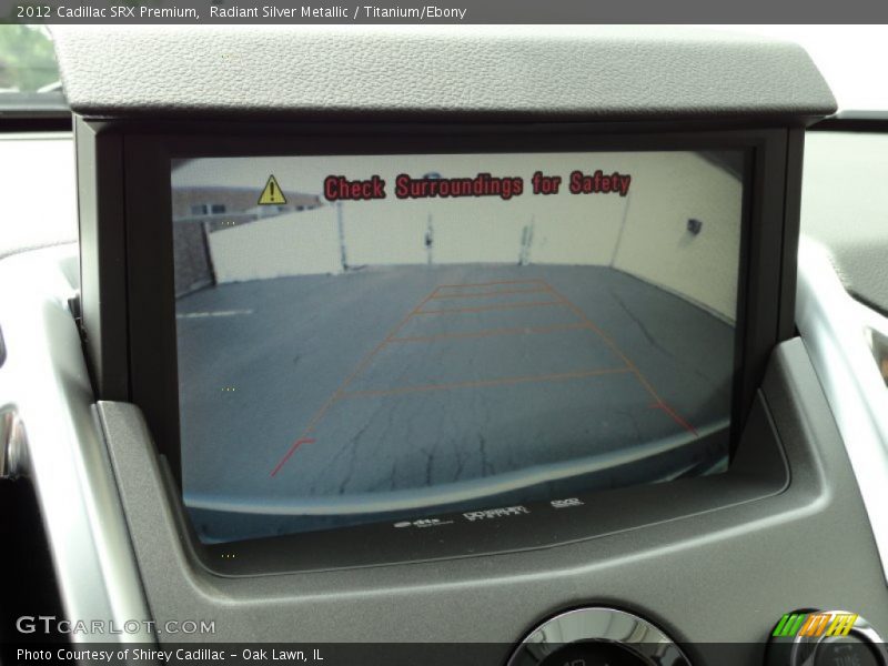 Radiant Silver Metallic / Titanium/Ebony 2012 Cadillac SRX Premium
