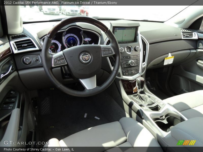 Titanium/Ebony Interior - 2012 SRX Performance AWD 