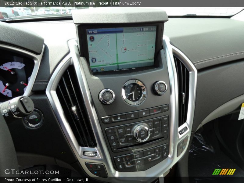 Controls of 2012 SRX Performance AWD