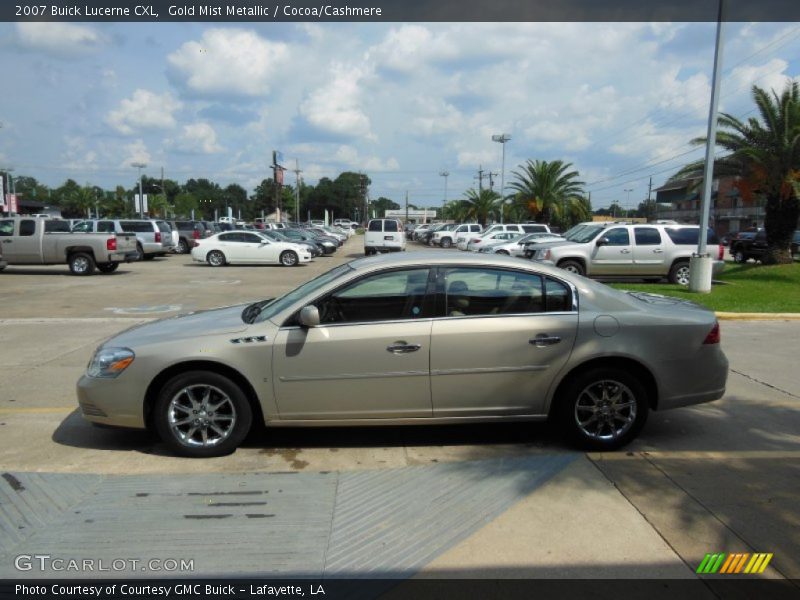 Gold Mist Metallic / Cocoa/Cashmere 2007 Buick Lucerne CXL