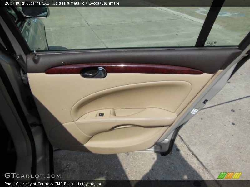 Gold Mist Metallic / Cocoa/Cashmere 2007 Buick Lucerne CXL
