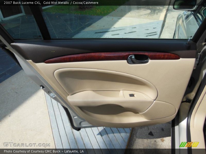 Gold Mist Metallic / Cocoa/Cashmere 2007 Buick Lucerne CXL