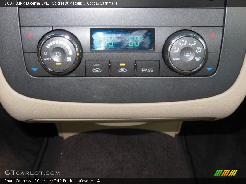 Gold Mist Metallic / Cocoa/Cashmere 2007 Buick Lucerne CXL