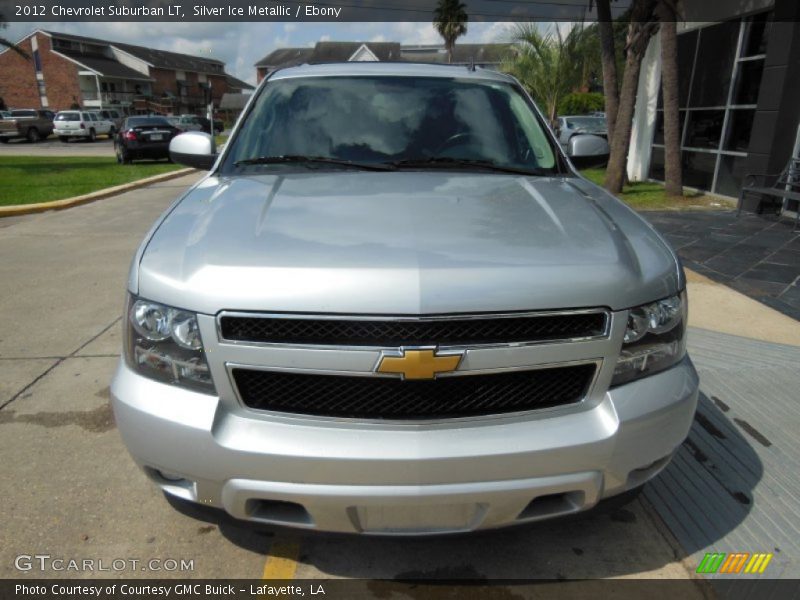 Silver Ice Metallic / Ebony 2012 Chevrolet Suburban LT