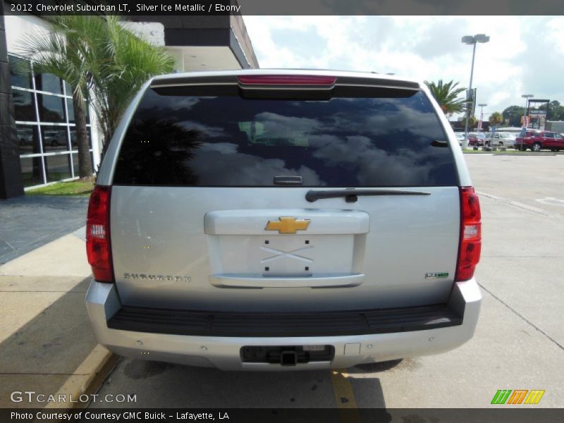 Silver Ice Metallic / Ebony 2012 Chevrolet Suburban LT