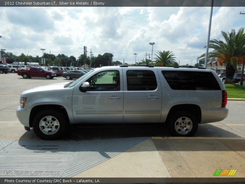 Silver Ice Metallic / Ebony 2012 Chevrolet Suburban LT