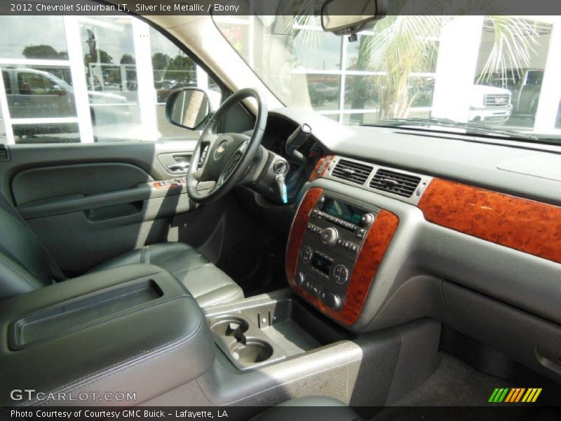 Silver Ice Metallic / Ebony 2012 Chevrolet Suburban LT