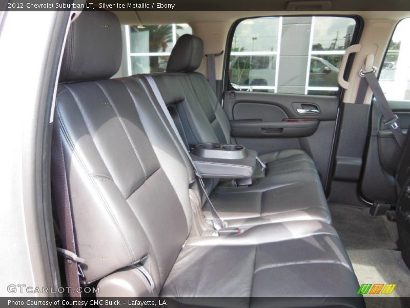 Silver Ice Metallic / Ebony 2012 Chevrolet Suburban LT