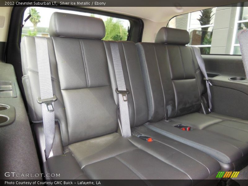 Silver Ice Metallic / Ebony 2012 Chevrolet Suburban LT