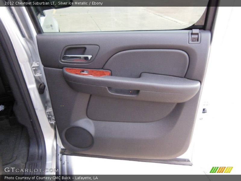 Silver Ice Metallic / Ebony 2012 Chevrolet Suburban LT