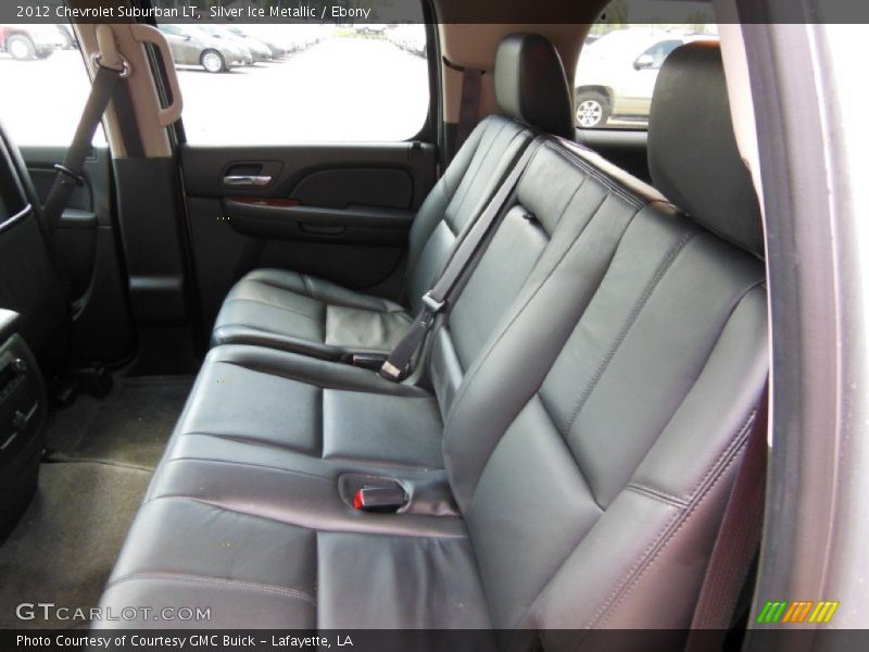 Silver Ice Metallic / Ebony 2012 Chevrolet Suburban LT