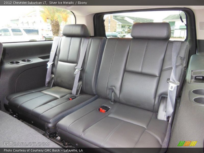 Silver Ice Metallic / Ebony 2012 Chevrolet Suburban LT