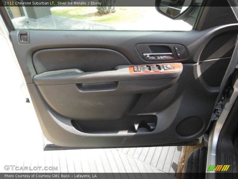 Silver Ice Metallic / Ebony 2012 Chevrolet Suburban LT