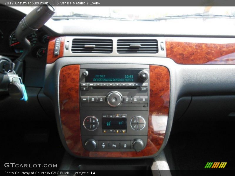 Silver Ice Metallic / Ebony 2012 Chevrolet Suburban LT
