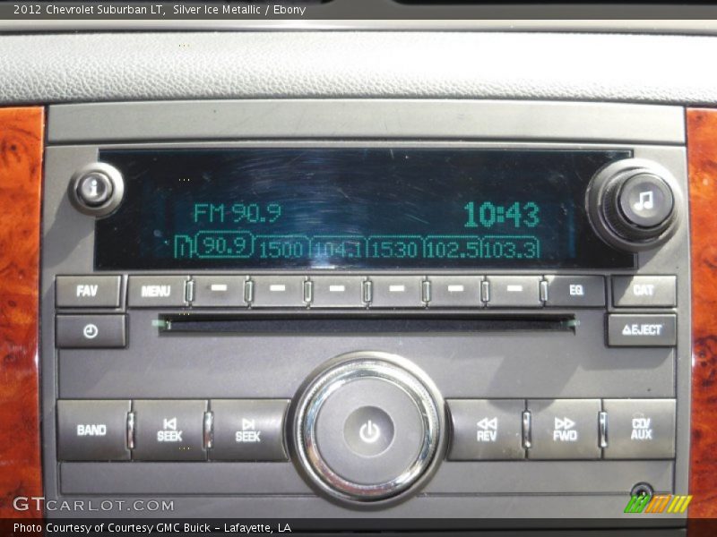 Silver Ice Metallic / Ebony 2012 Chevrolet Suburban LT