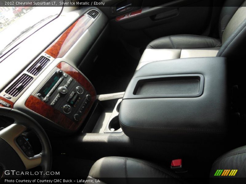 Silver Ice Metallic / Ebony 2012 Chevrolet Suburban LT