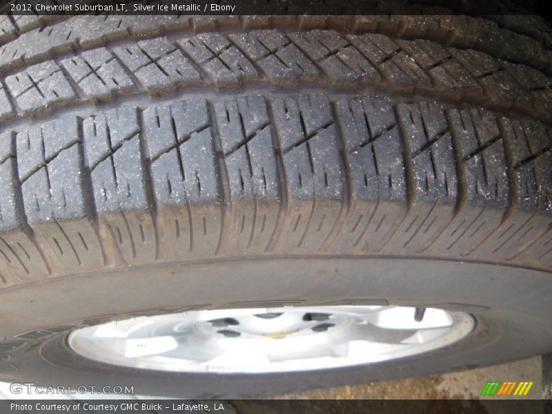 Silver Ice Metallic / Ebony 2012 Chevrolet Suburban LT