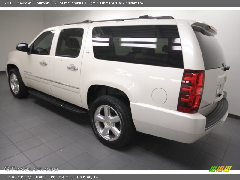 Summit White / Light Cashmere/Dark Cashmere 2011 Chevrolet Suburban LTZ