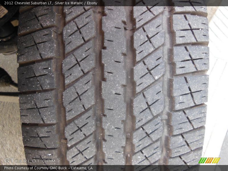 Silver Ice Metallic / Ebony 2012 Chevrolet Suburban LT