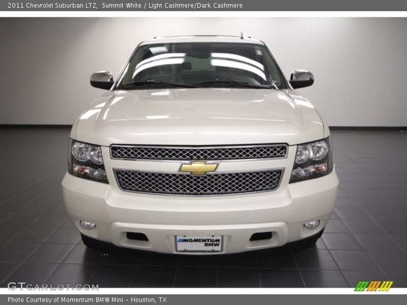 Summit White / Light Cashmere/Dark Cashmere 2011 Chevrolet Suburban LTZ