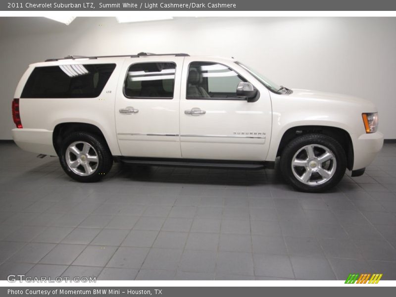 Summit White / Light Cashmere/Dark Cashmere 2011 Chevrolet Suburban LTZ