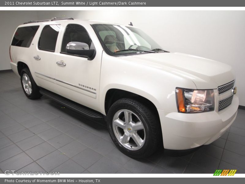 Summit White / Light Cashmere/Dark Cashmere 2011 Chevrolet Suburban LTZ