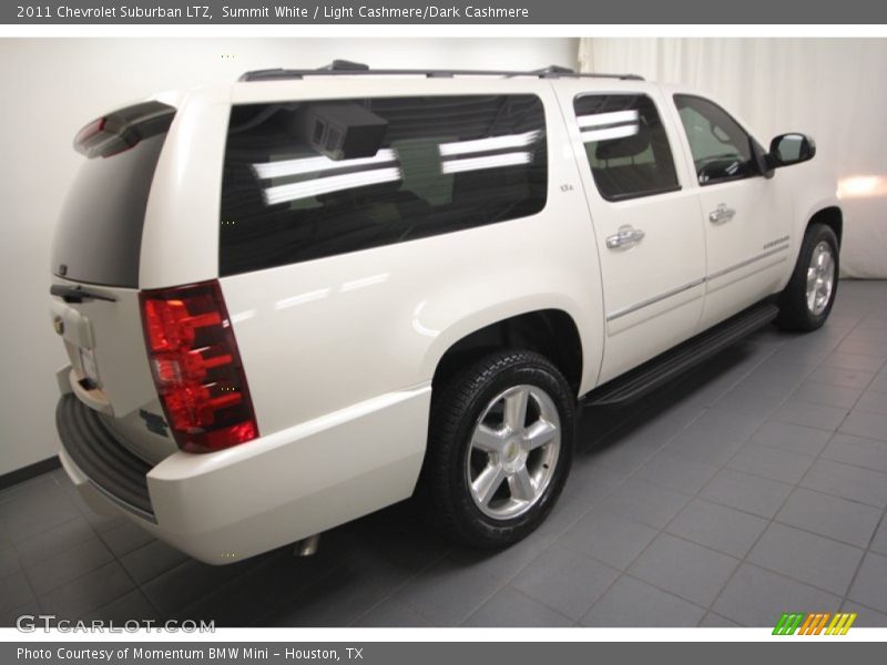 Summit White / Light Cashmere/Dark Cashmere 2011 Chevrolet Suburban LTZ