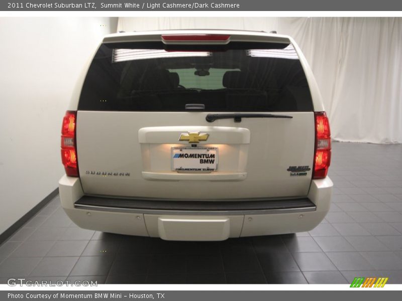 Summit White / Light Cashmere/Dark Cashmere 2011 Chevrolet Suburban LTZ