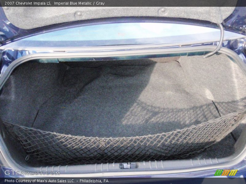 Imperial Blue Metallic / Gray 2007 Chevrolet Impala LS