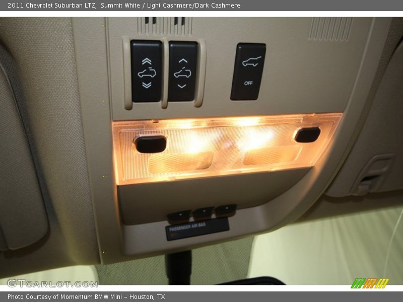 Summit White / Light Cashmere/Dark Cashmere 2011 Chevrolet Suburban LTZ