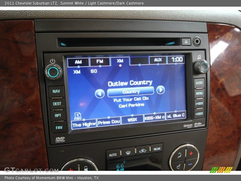 Summit White / Light Cashmere/Dark Cashmere 2011 Chevrolet Suburban LTZ
