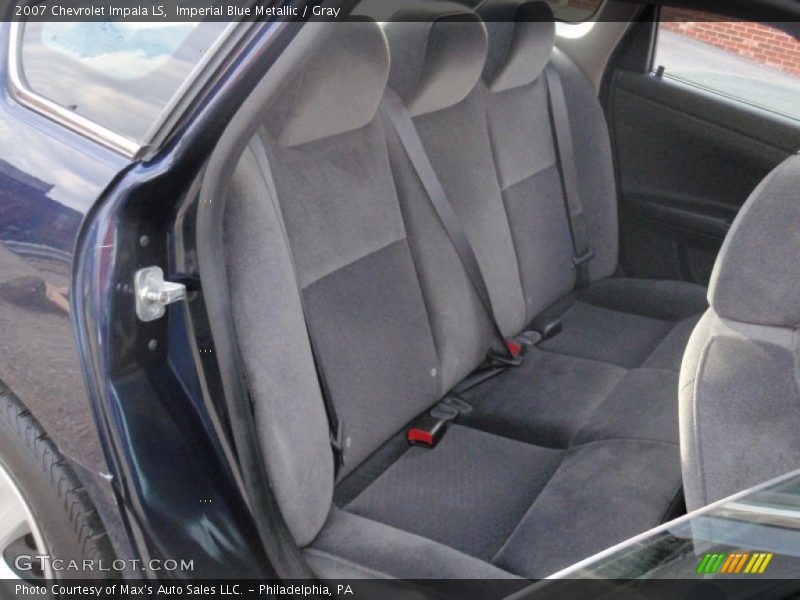 Imperial Blue Metallic / Gray 2007 Chevrolet Impala LS