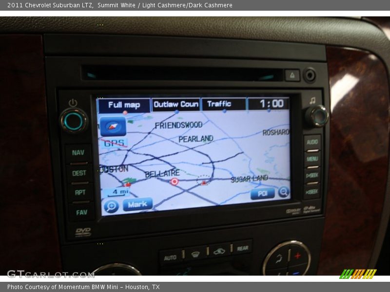 Summit White / Light Cashmere/Dark Cashmere 2011 Chevrolet Suburban LTZ