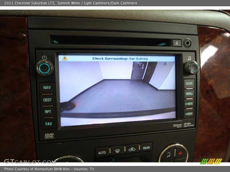 Summit White / Light Cashmere/Dark Cashmere 2011 Chevrolet Suburban LTZ