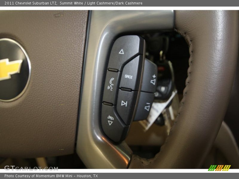 Summit White / Light Cashmere/Dark Cashmere 2011 Chevrolet Suburban LTZ