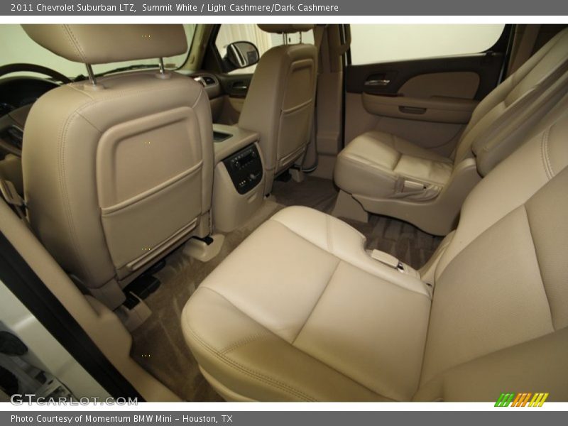 Summit White / Light Cashmere/Dark Cashmere 2011 Chevrolet Suburban LTZ