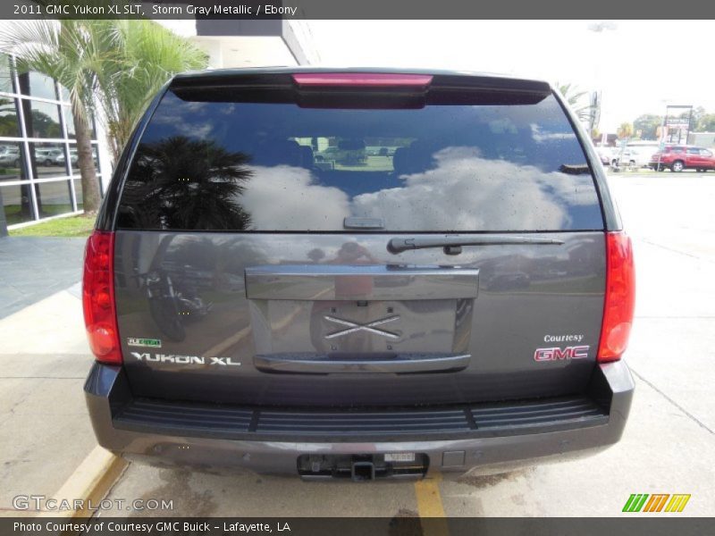 Storm Gray Metallic / Ebony 2011 GMC Yukon XL SLT