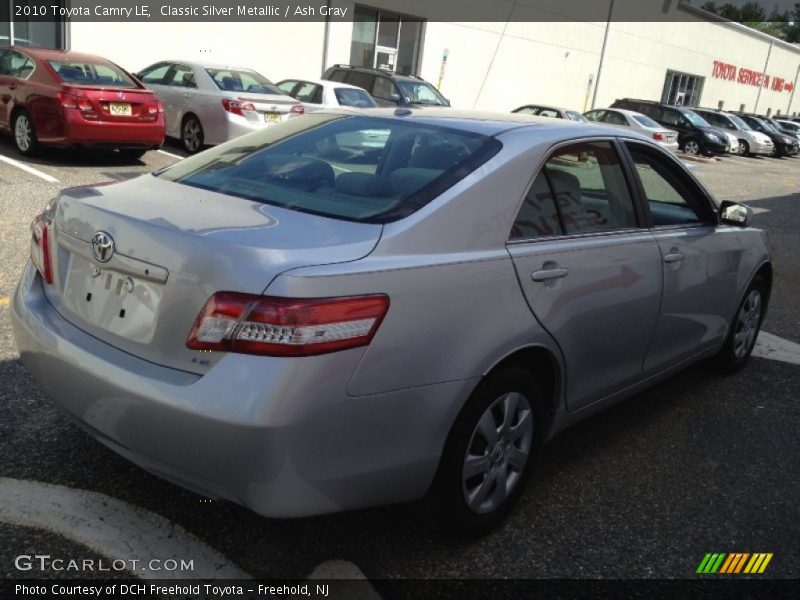 Classic Silver Metallic / Ash Gray 2010 Toyota Camry LE