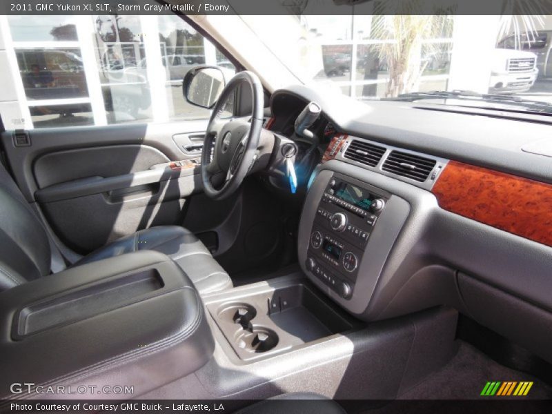 Storm Gray Metallic / Ebony 2011 GMC Yukon XL SLT