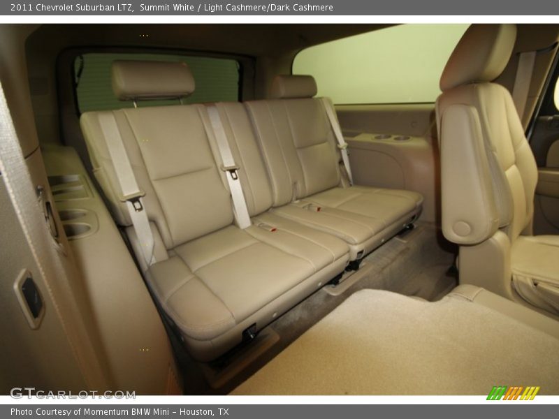 Summit White / Light Cashmere/Dark Cashmere 2011 Chevrolet Suburban LTZ