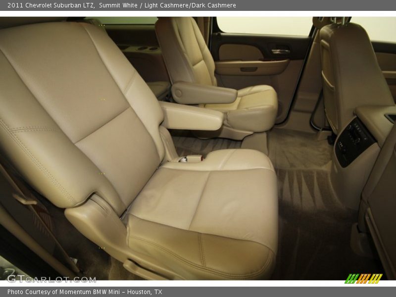 Summit White / Light Cashmere/Dark Cashmere 2011 Chevrolet Suburban LTZ