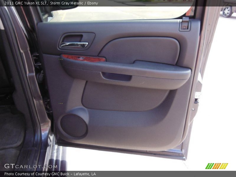 Storm Gray Metallic / Ebony 2011 GMC Yukon XL SLT
